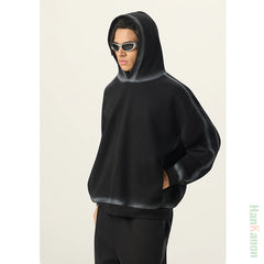 New Arrival Autumn/Winter Men's Ins Style 350G Fleece Water-Washed Hoodie | Wholesale & Dropshipping