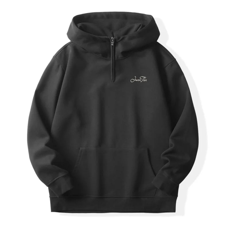 Oversize M-7XL Hoodie Men Streetwear Fashion Loose Casual Plus Size Wide Fat Pullover Hooded Sweatshirt Cityboy Tops Outerwear