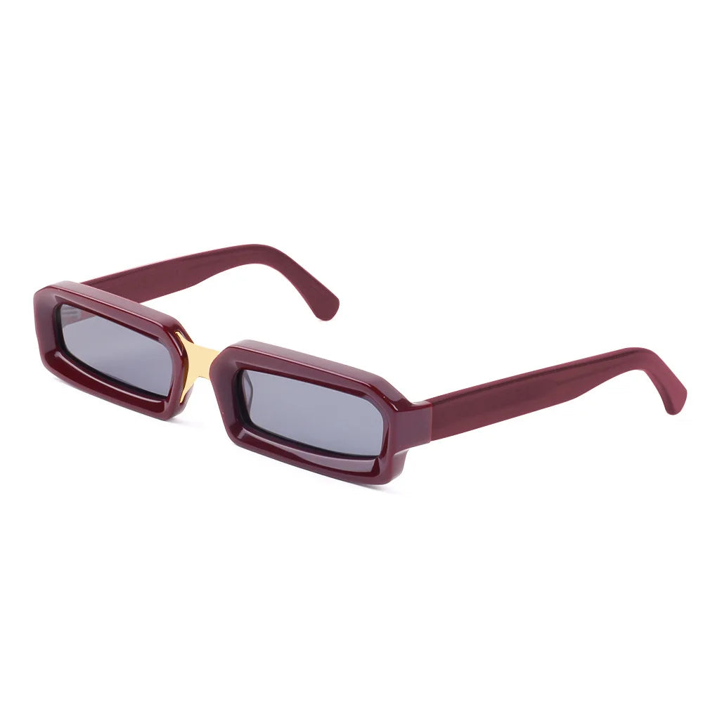 2025 Small Square Frame Acetate Man Polarized Sunglasses Cool Driving Beach UV400 Women Sun Glasses Support Prescription Lenses