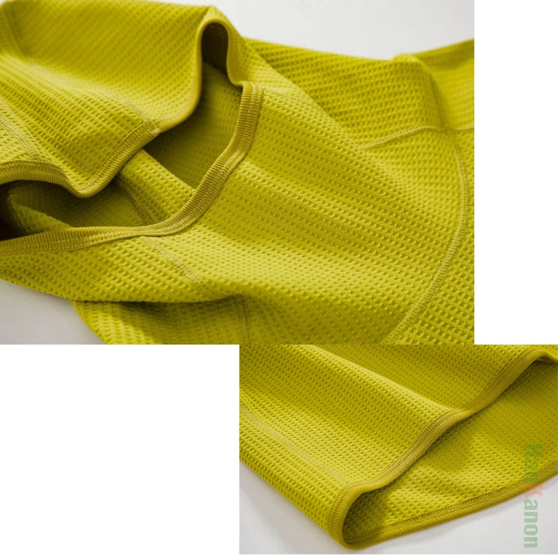 Lightweight Airy Waffle Knit Oversized Hoodie - Warm, Breathable, & Medium Stretch for Fall/Spring (Unisex)