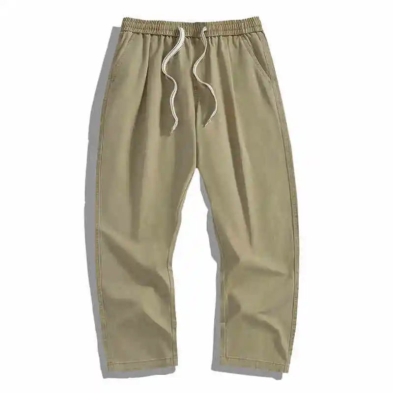 The Enzyme Wash Khaki Cargo Pant