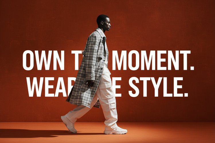 Own the Moment — Orange Backdrop