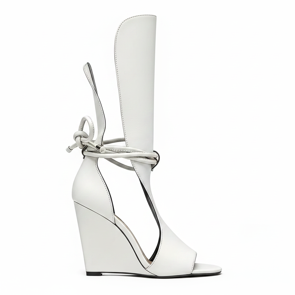 White side profile